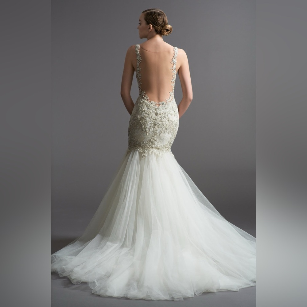 Watters Vienna Bride beautifully dress, size 8 - Picture 2 of 16